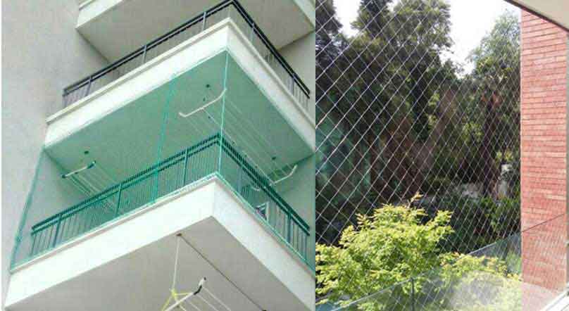 Balcony Safety Nets in Bala Nagar 
