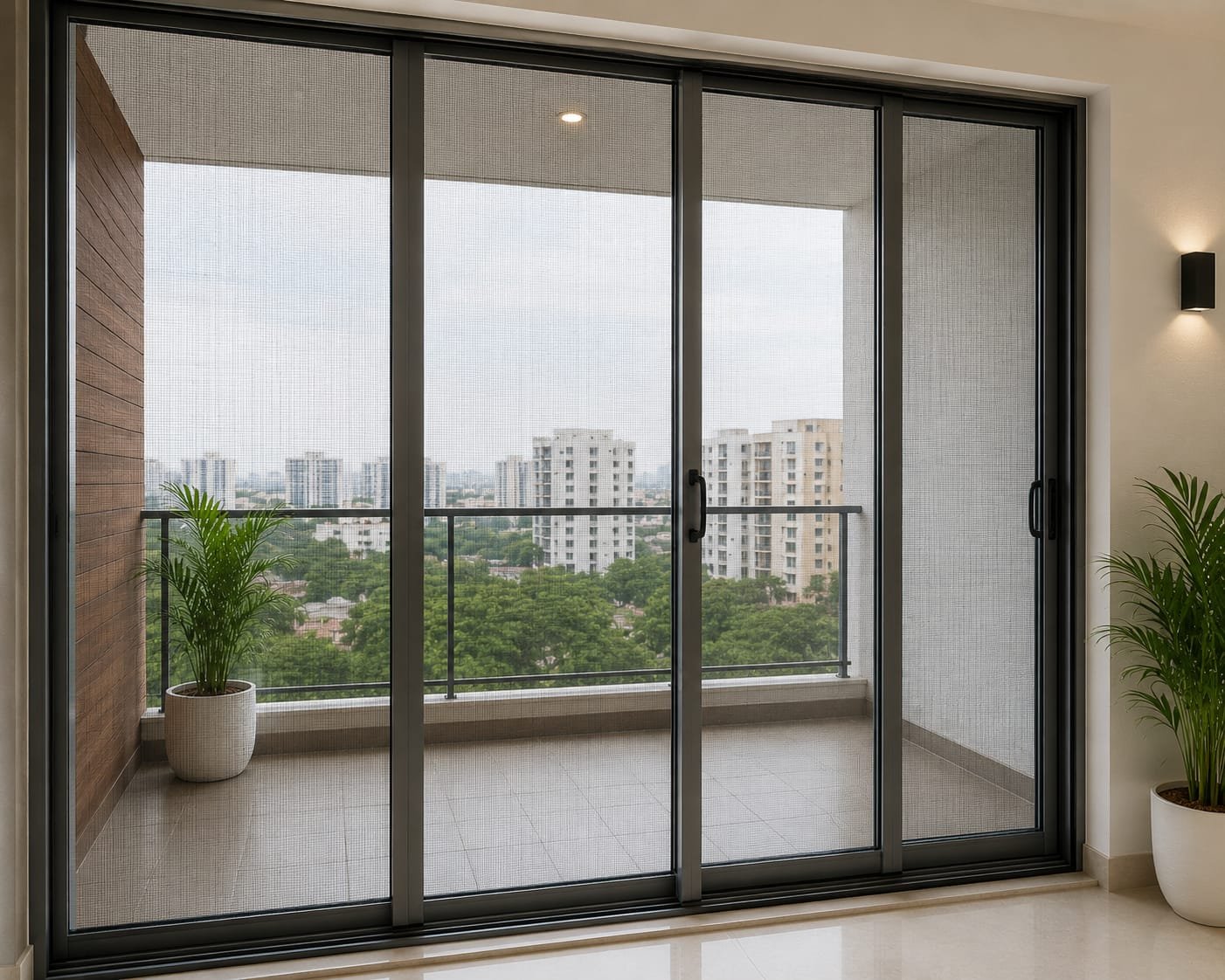 Pleated Mosquito Doors and Windows by Kalyan Enterprises