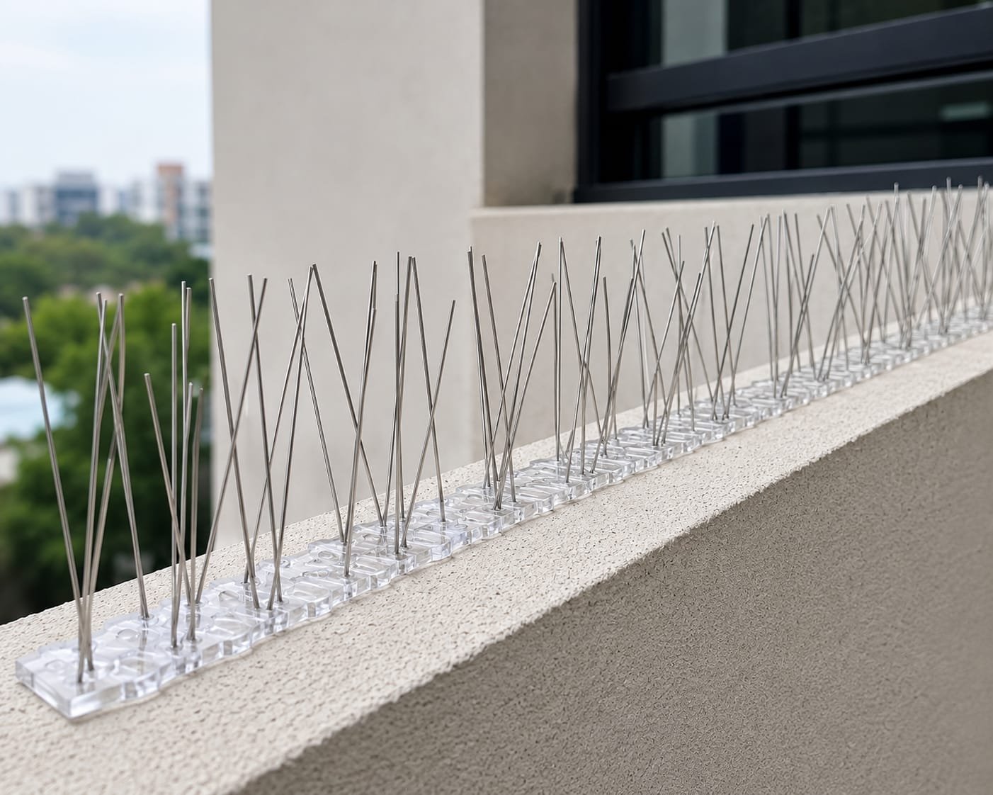 Bird Spikes installation in Kengeri